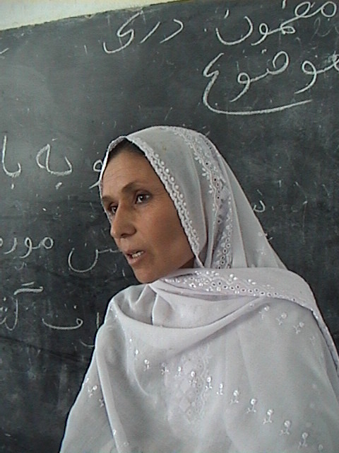 Afghan teacher