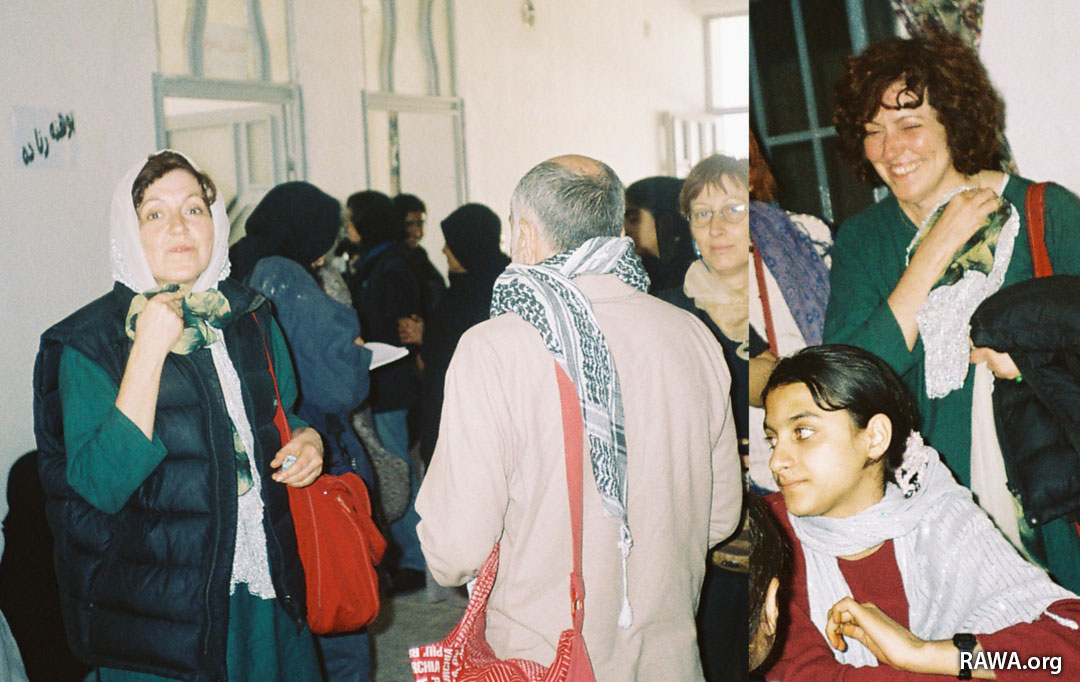 72cristina in a rawa school in afghanistan