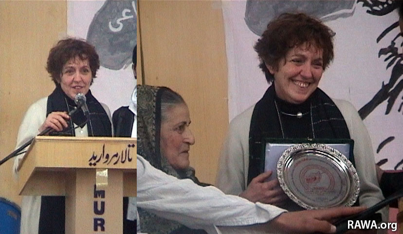 72cristina rawa event mar8 2006 kabul